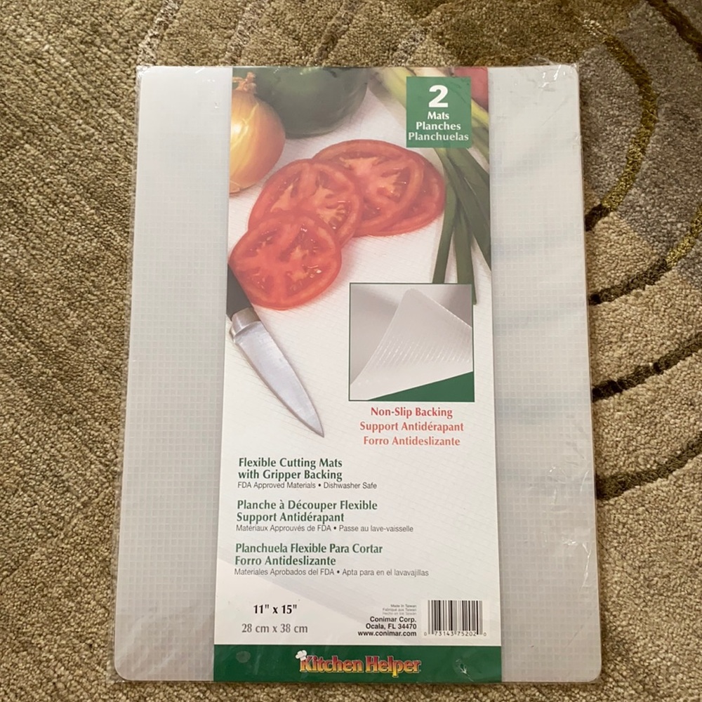 ~Kitchen Helper~ Non-Slip Flexible Cutting Mats